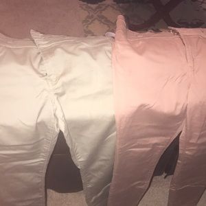 (2) Lot of size 14 pants high waist